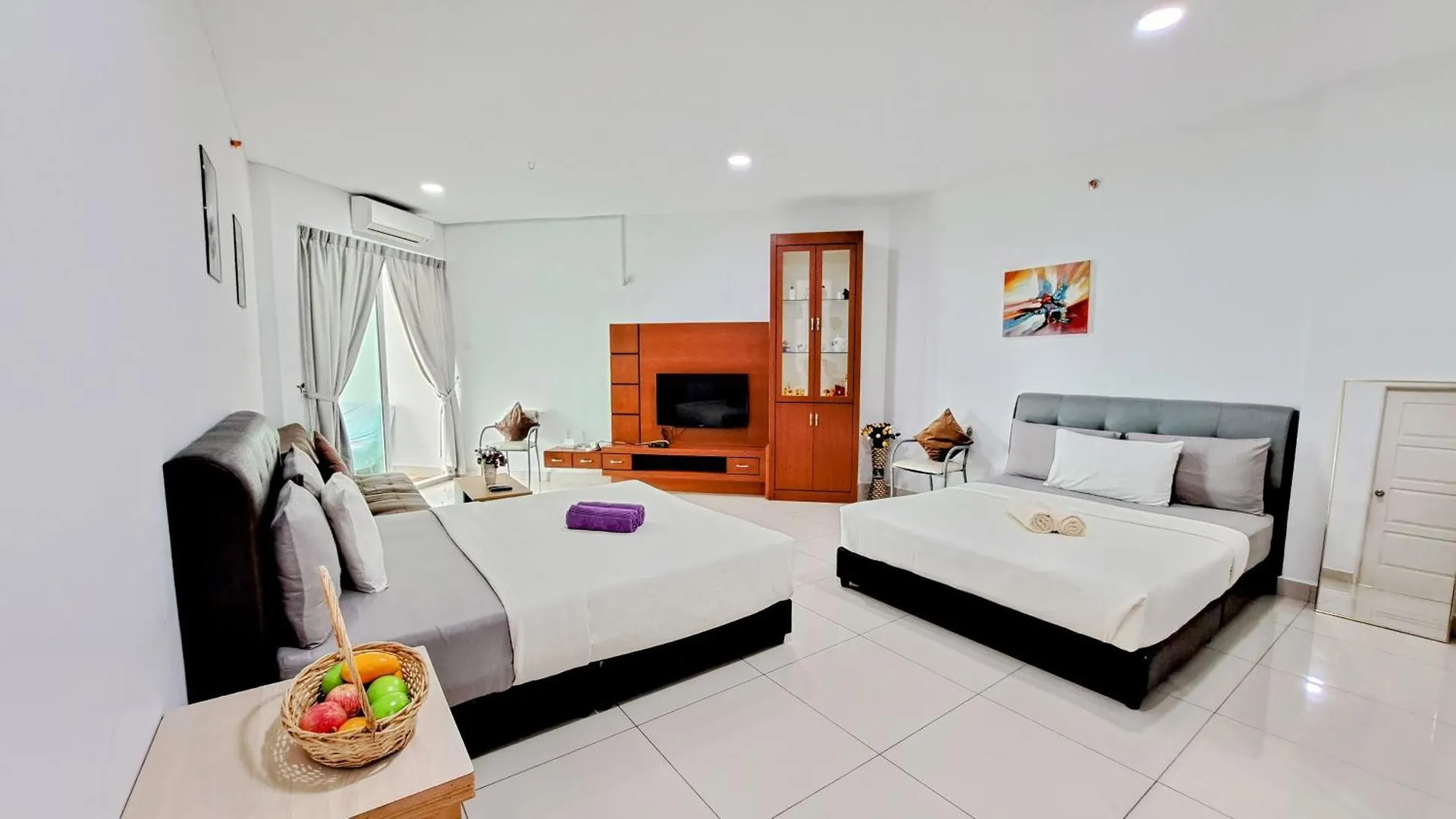 Appartement Mansion One Entire House 4 Queenbeds - Spacious Balcony Seaview George Town Malaisie